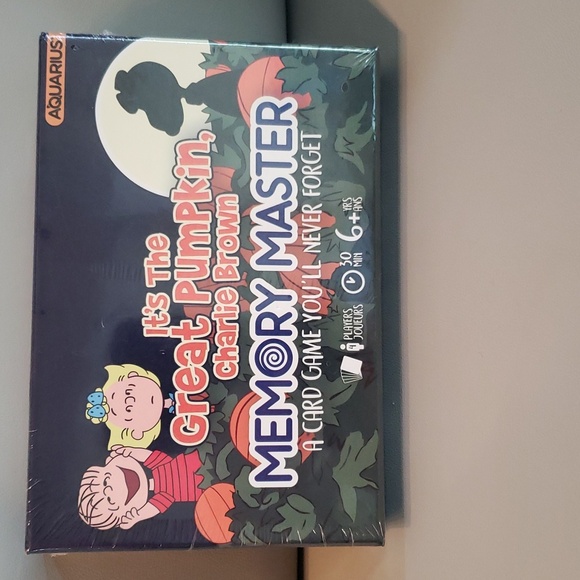 Peanuts "It's The Great Pumpkin, Charlie Brown" Memory Master Game NWT - Picture 1 of 4